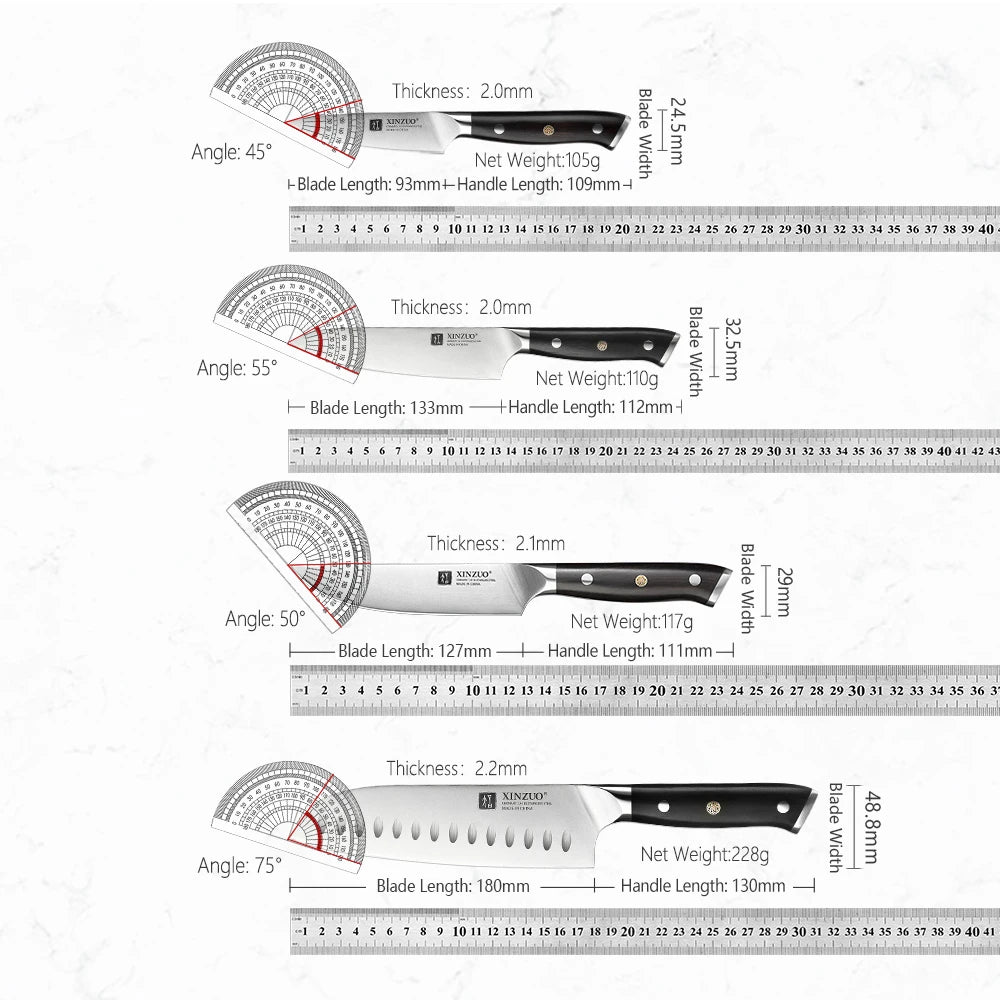 XINZUO Premium Modern Stainless Steel Chef