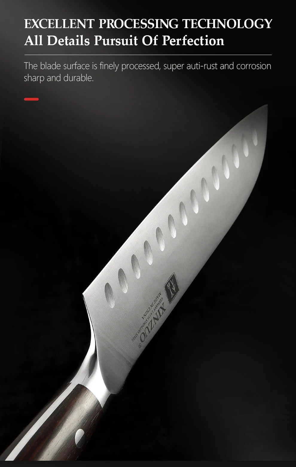 XINZUO Premium Modern Stainless Steel Chef