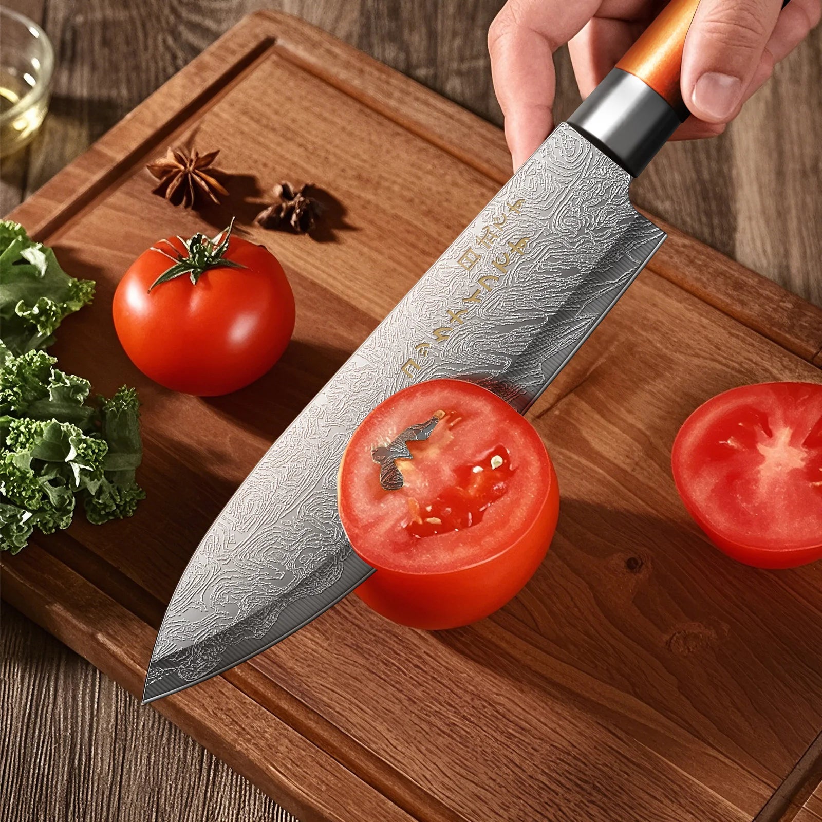4-Piece Ultra-Sharp Japanese Chef Knife
