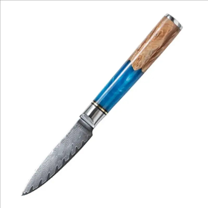 kitchen knife set Damascus Steel Set for Meat Cutting Sushi Peeling