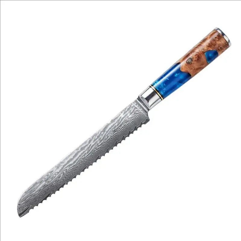 kitchen knife set Damascus Steel Set for Meat Cutting Sushi Peeling