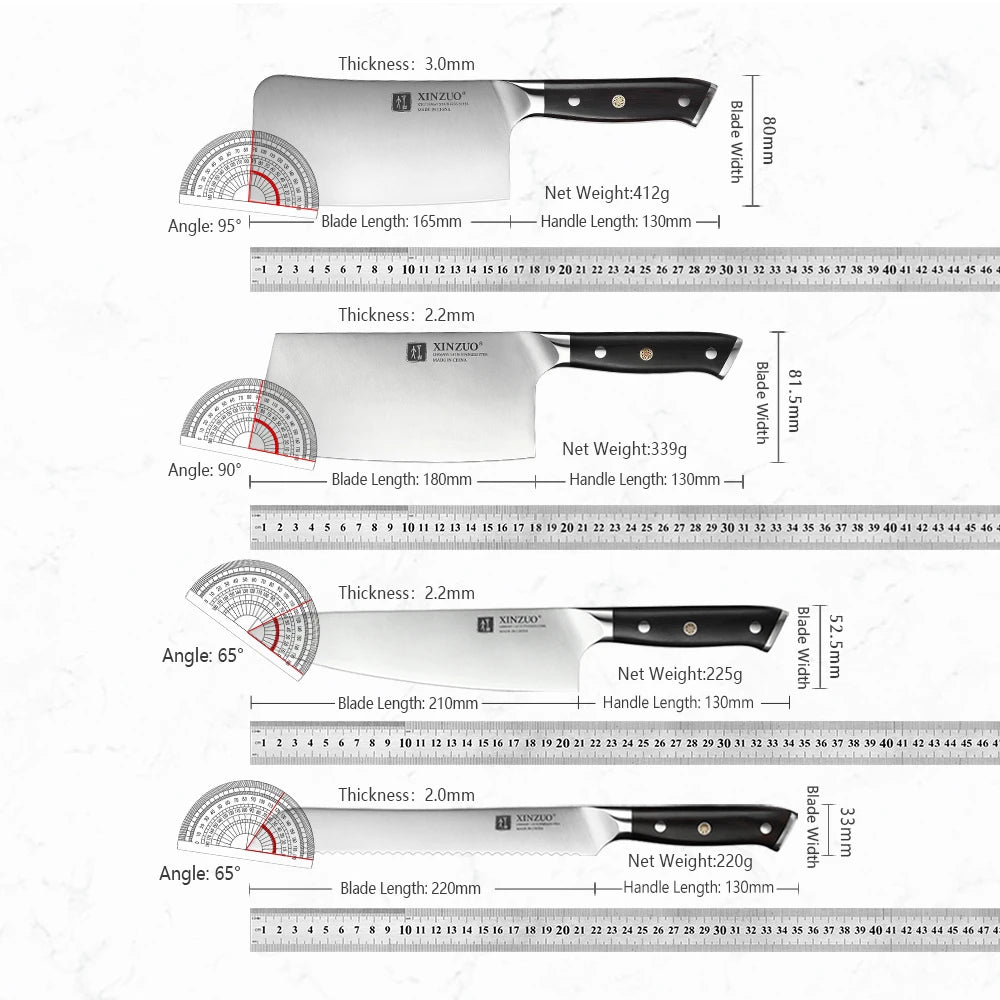 XINZUO Premium Modern Stainless Steel Chef